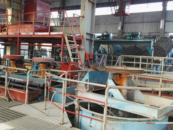 150t/d gold mine flotation plant in Ecuador 