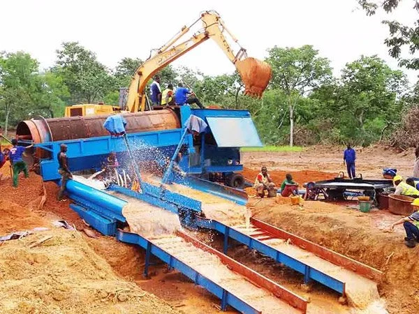 Alluvial Gold  Processing plant