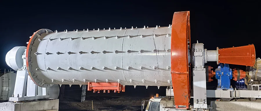 Ball Mill Used in Gold Procesing Plant Which Located in Algeria