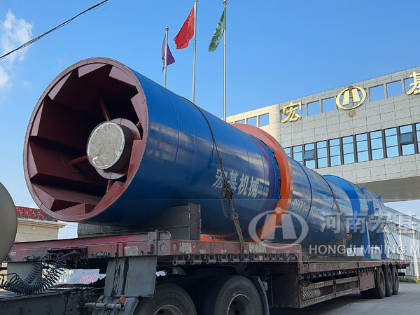 Gypsum production line was shipped to Kyrgyzstan