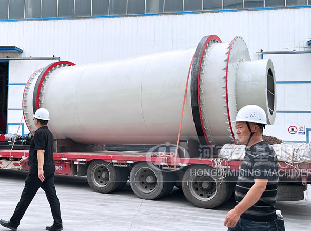 500t/d phosphate rock drying equipments shipped to Malaysia
