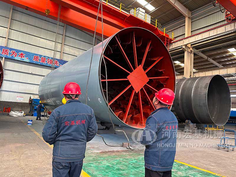 Laterite nickel ore dryer dispatched to Jiangsu