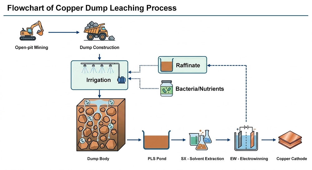 Copper Dump Leaching Plant Copper Dump Leaching Plant