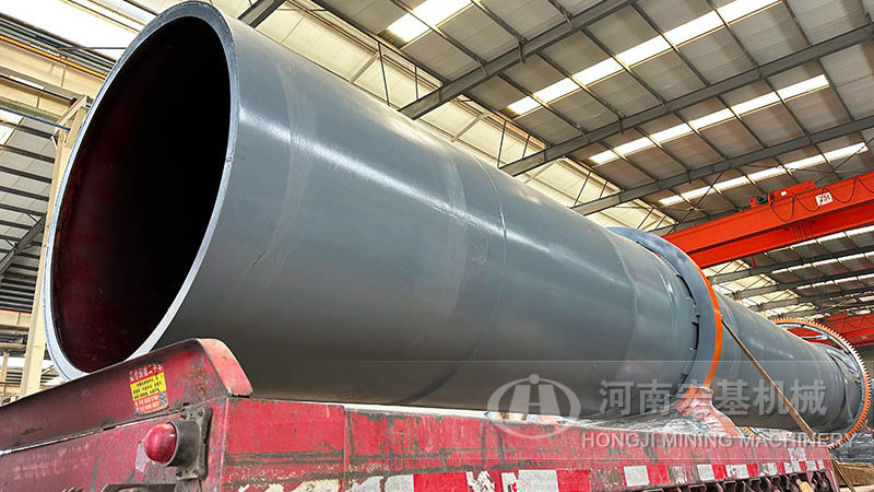 XQ2-petroleum coke dryer shipped to Gansu